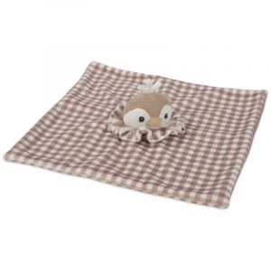 Doudou Pingouin Vichy Moka - Walking Mum
