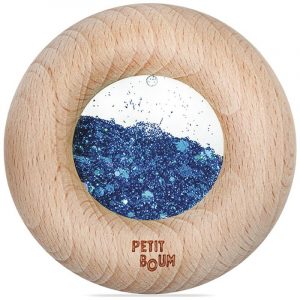 Donut sensoriel à paillettes bleu - Petit Boum
