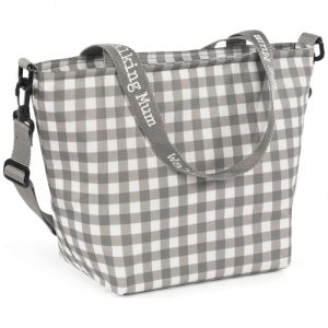 Sac Isotherme Caetana Stone Vichy Gris - Walking Mum