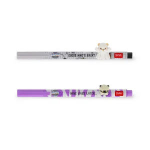 Set 2 Stylos Gel Halloween Lovely Friends - Legami