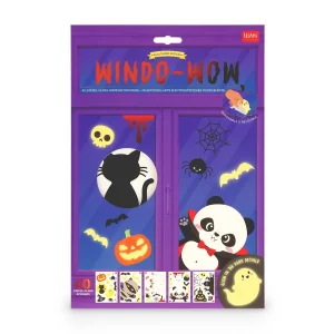 Set de 40 Autocollants Électrostatiques pour Fenêtre Halloween - Legami
